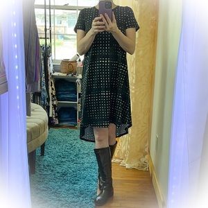 💕Super Cute Black & White Lularoe Carly Dress💕
